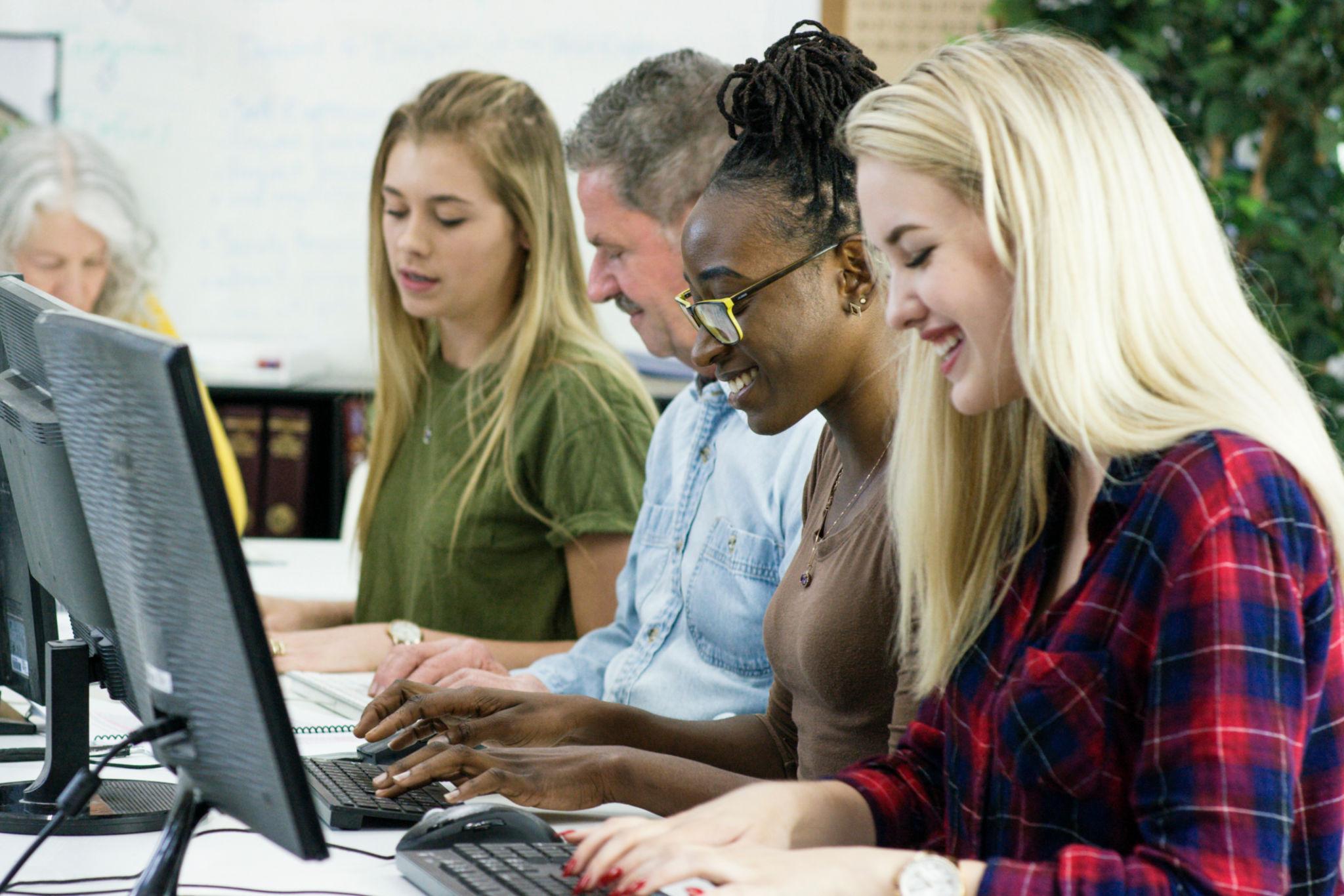 Blue Ridge Learning Foundation students